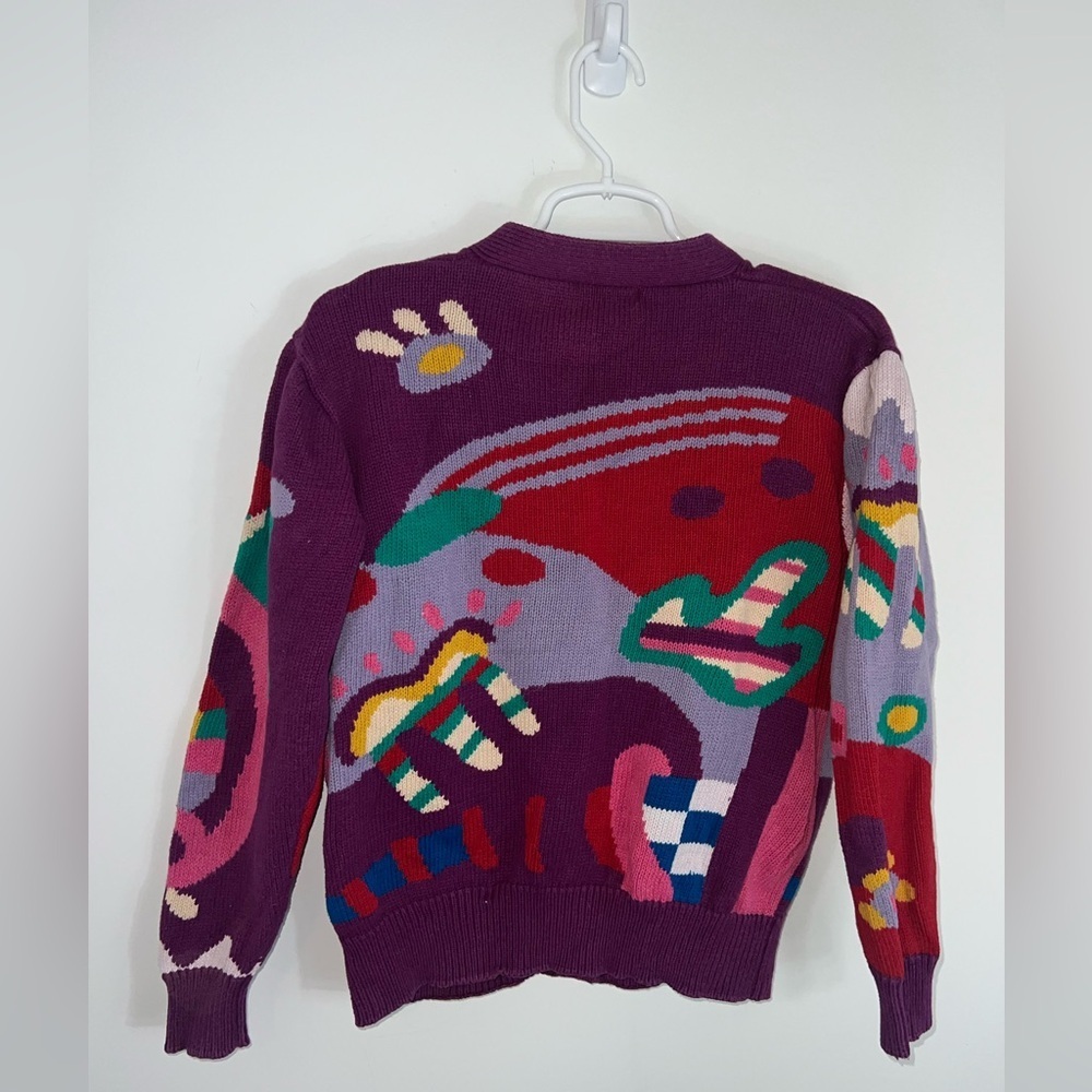 Vintage Abstract Cardigan - Picture 12 of 13